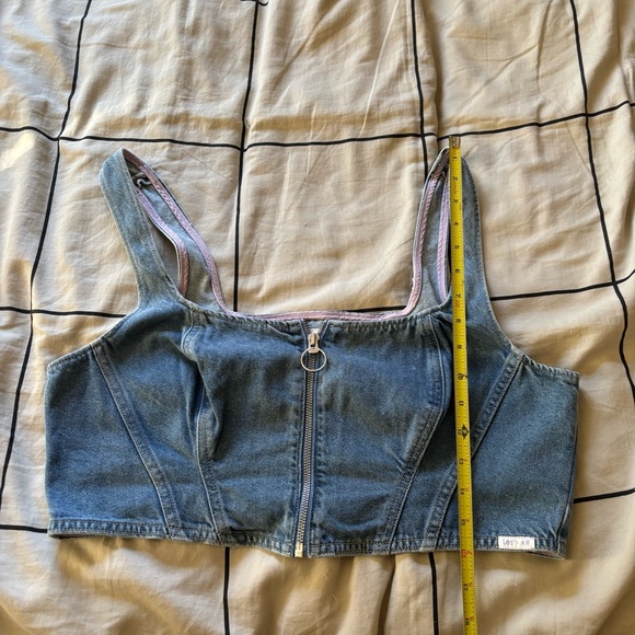 Lee x H&M Denim Zip Top - Picture 8 of 8